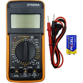 تصویر مولتی متر دیجیتال مدل DT-9205a 