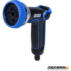 تصویر آبپاش نووا مدل 2344 بدنه آلومینیومی ۹ کاره 