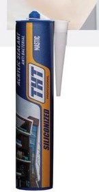 تصویر خمیر ماستیک اکرلیک سقیدTHT THT White Acrylic Mastic Paste