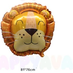 تصویر بادکنک فویلی کله شیر 