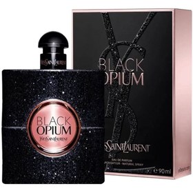 تصویر یو سن لورن بلک اوپیوم / YVES LAURENT BLACK OPIUM 100 ML 