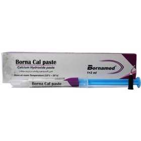 تصویر خمیر کلسیم هیدروکساید و باریم سولفات Borna Cal Paste