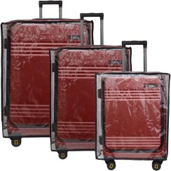 تصویر کاور چمدان مدل ضخیم/Hard مجموعه 3 عددی 