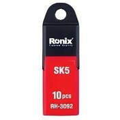 تصویر تیغ کاتر ذوزنقه ای 10 عددی رونیکس مدل Ronix RH-3092 