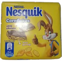 تصویر کورن فلکس نسکوئیک نستله Nestle Nesquik با طعم شکلات شیری 60 گرم 