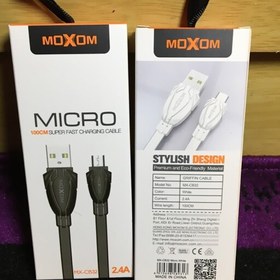 تصویر کابل تبدیل USB به microUSB موکسوم مدل CB-32 طول 1 متر 