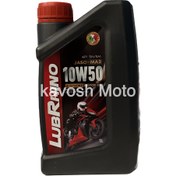 تصویر روغن یک لیتری موتورسیکلت SN10W50 لوبرینو کارتنی 