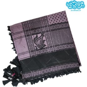 تصویر چفیه عمانی صورتی کد 009 