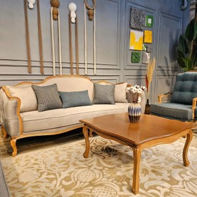 تصویر مبل کلاسیک فرانسوی کویین 