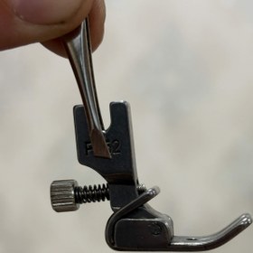 تصویر پایه چین سوزنی پیچ دار راسته دوز 