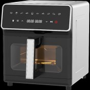 تصویر سرخ کن گلدن کیچن مدل ۳۰۰ ظرفیت ۱۰ لیتر استیل دیجیتال 