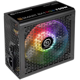 تصویر پاور کامپیوتر ترمالتیک مدل Smart Pro RGB Bronze توان 750 وات THERMALTAKE Smart BX1 RGB 750W POWER SUPPLY