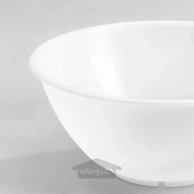 تصویر کاسه همزن سفید 2.2 لیتر ایکیا مدل IKEA FIKADAGS IKEA FIKADAGS mixing bowl white 2.2 l