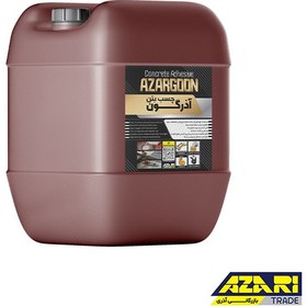 تصویر چسب بتن مایع آذرگون دبه 10 لیتر 