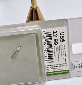 تصویر پرسینگ نقره گوش کد N0015 