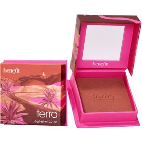 تصویر رژ گونه اورجینال برند Benefit cosmetics مدل Terra WANDERful World Allık کد 798296377 