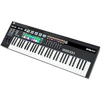 تصویر کنترلر کیبورد Novation 61SL MkIII، 61 کلیده، مجهز به MIDI و CV با سیکونسر 8 ترک Novation 61SL MkIII, 61-key MIDI & CV equipped Keyboard Controller with 8 Track Sequencer