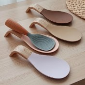 تصویر زیر قاشقی سیلیکونی 