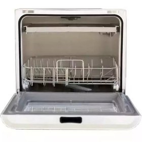 تصویر ظرفشویی رومیزی لونت 6 نفره QLK-T08 سفید QLK-T08 Lont 6Place Desktop Dishwasher 800W White