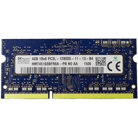 تصویر رم لپ تاپ هاینیکس مدل DDR3 12800s MHz PC3L ظرفیت 4 گیگابایت 