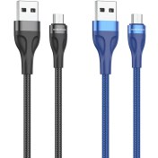 تصویر کابل شارژ بروفون مدل BX61 با سری میکرو BOROFONE BX61 Source charging data cable for Micro