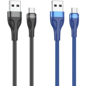 تصویر کابل شارژ بروفون مدل BX61 با سری میکرو BOROFONE BX61 Source charging data cable for Micro