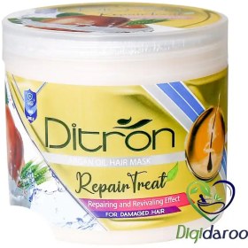 تصویر ماسک مو حرفه‌ای کراتینه ا Ditron Professional Hair Masque With Extra Repairing Effect Ditron Professional Hair Masque With Extra Repairing Effect