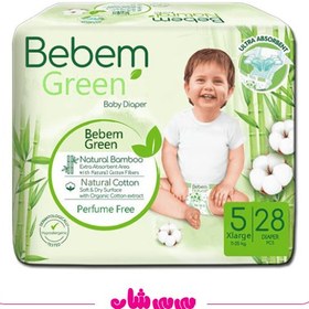 تصویر پوشک ببم سایز 5 