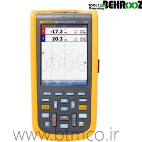 تصویر Fluke 124B Industrial ScopeMeter Hand-Held Oscilloscope 