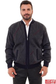 تصویر خرید اینترنتی ژاکت بافتی مردانه جدید برند KARBEY TRİKO رنگ لاجوردی کد ty47635079 