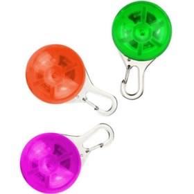 تصویر آویز قلاده سگ و گربه مدل چراغ دار Dog cat collar pendant lights