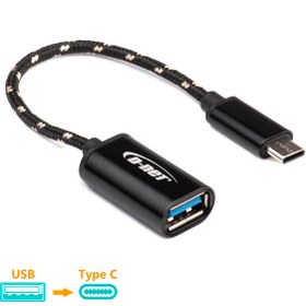 تصویر کابل OTG TYPE C دی نت 