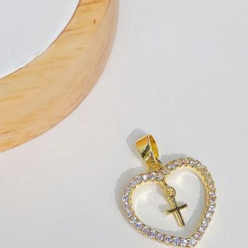 تصویر پلاک استیل طرح صلیب 