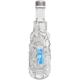 تصویر بطری آب شیشه ای الماس مدل آیس کاران 