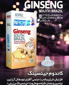 تصویر کاندوم تاخیری جینسینگ کدکس Ginseng Codex Delayed Condom