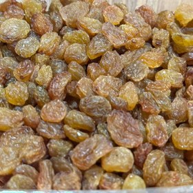 تصویر کشمش طلایی درشت برند مازرون 400 گرمی 