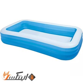 تصویر استخر بادی اینتکس مدل مستطیل 58484 ا Intex 58484 Inflatable Pool Intex 58484 Inflatable Pool