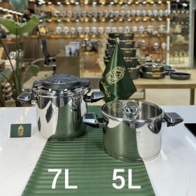 تصویر زودپز دو قلو ۵ لیتری و ۷ لیتری راسل ترکیه 