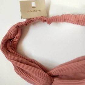 تصویر هد بند زنانه طرح گره دار Women's headband with knotted design