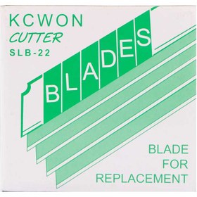 تصویر تیغ کاتر KCWON SLB-22 بسته 100 عددی KCWON SLB-22 Cutter blade