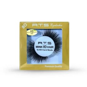 تصویر مژه مصنوعی هشت بعدی کد 17 آر تی اس Eight-dimensional artificial eyelash RTS code 17