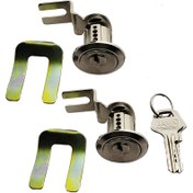 تصویر قفل درب جانبی خودرو آرمین تیتان مدل DUAL مناسب نیسان 