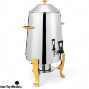 تصویر دیسپنسر (سرو) مایعات سرد و گرم ۱۳ لیتری فونیکس (Phoenix) مدل PH-29 – رنگ طلایی آبکاری 