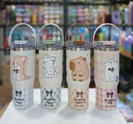 تصویر تراول ماگ سیتارا طرح حیوانات حجم ۹۰۰ میل 