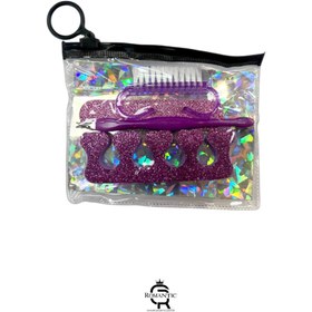 تصویر ست مانیکور کیفی شفاف 