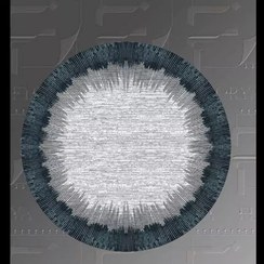 تصویر فرشینه مدل گرد. 