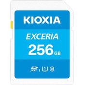 تصویر کارت حافظه SDXC کیوکسیا مدل EXCERIA سرعت 100MBps ظرفیت 256 گیگابایت 