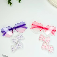 تصویر ست عینک و گلسر 