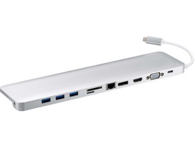 تصویر USB-C Multiport Dock with Power Pass-Through 