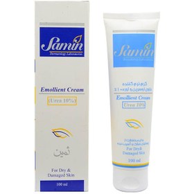 تصویر کرم نرم کننده ثمین حاوی اوسرین و اوره 10 درصد 100 میل Samin cream Moisturizing With Emollient and Urea 10% For Dry & Damaged Skin